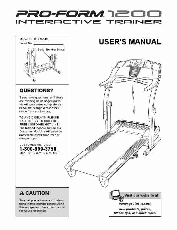 ProForm Treadmill DTL15140-page_pdf